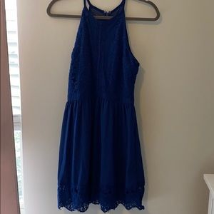Francescas medium blue dress